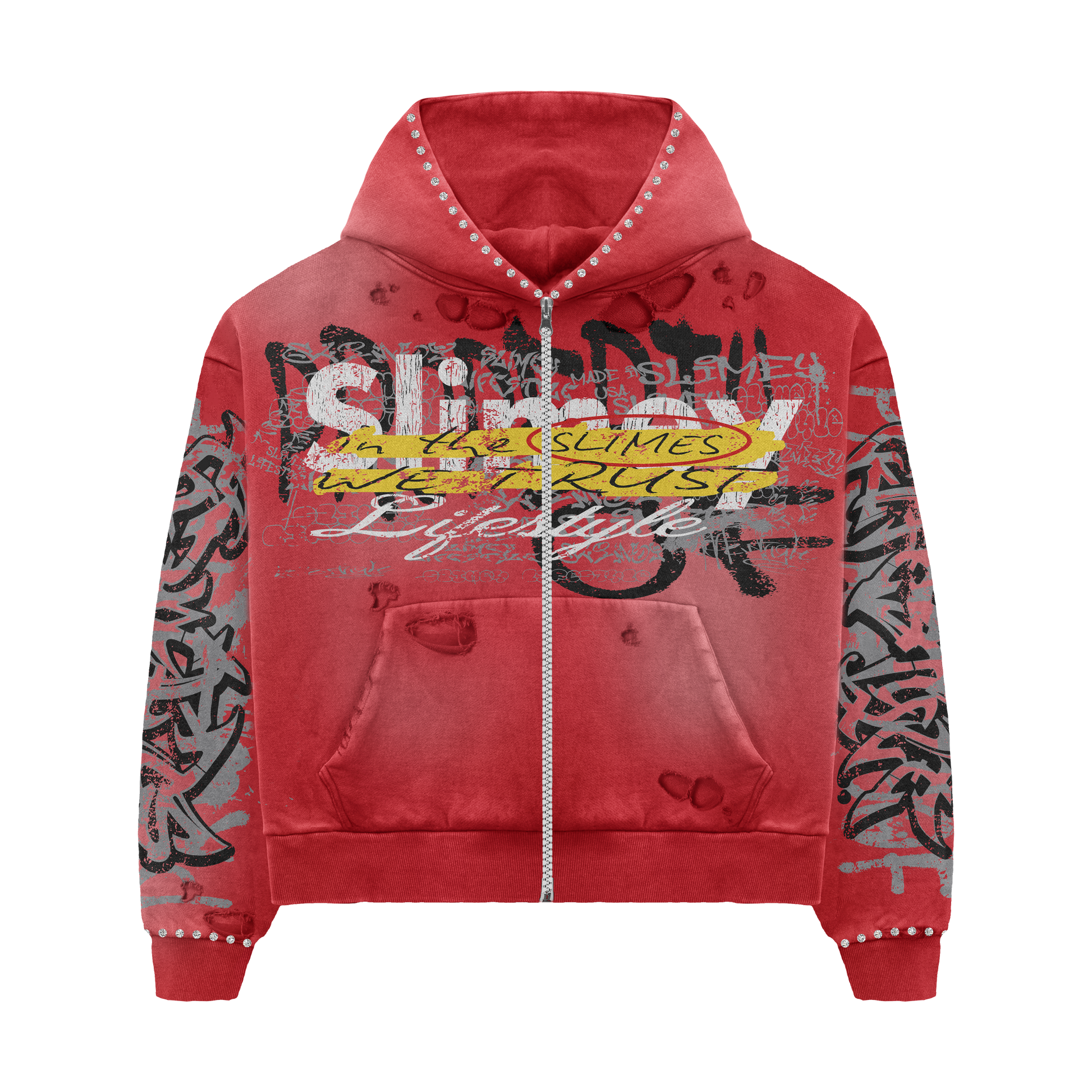 Graffiti ZipUp Hoodie