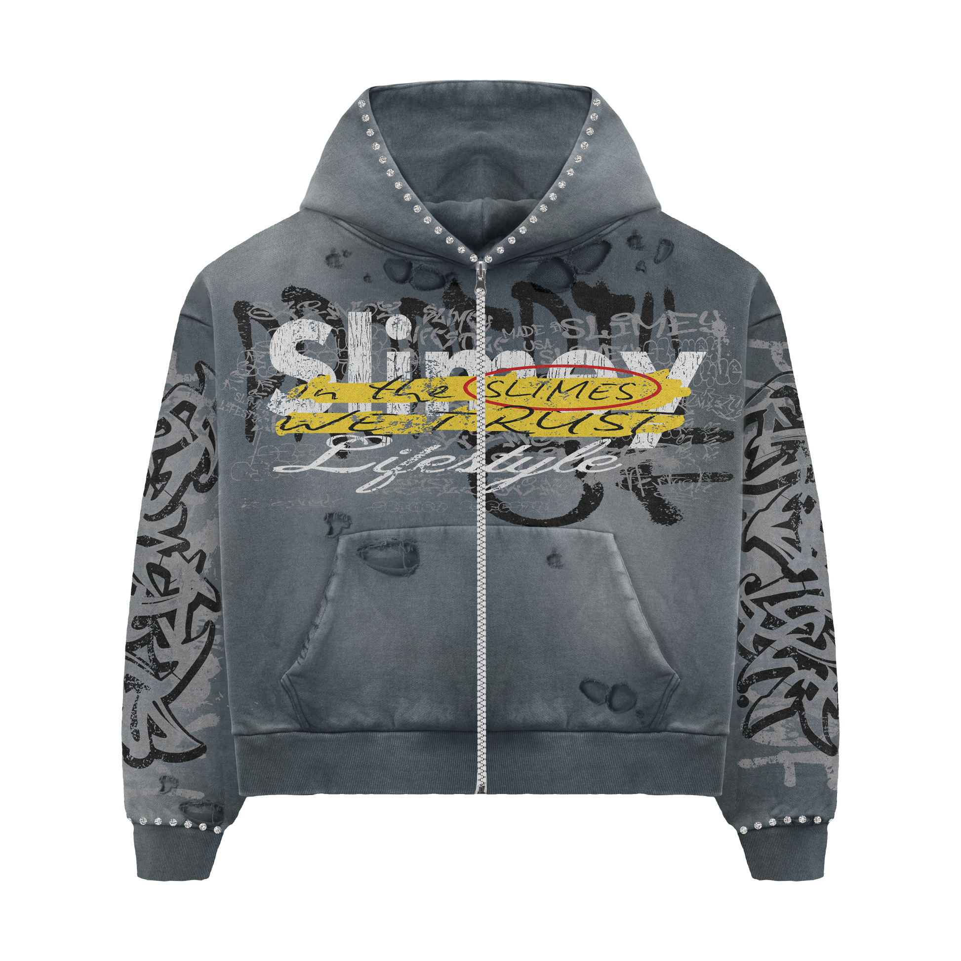 Graffiti ZipUp Hoodie