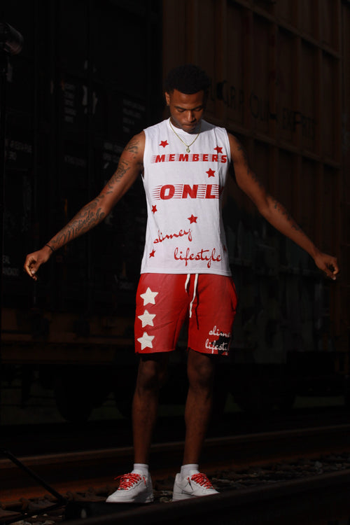 Members Only Shorts Set