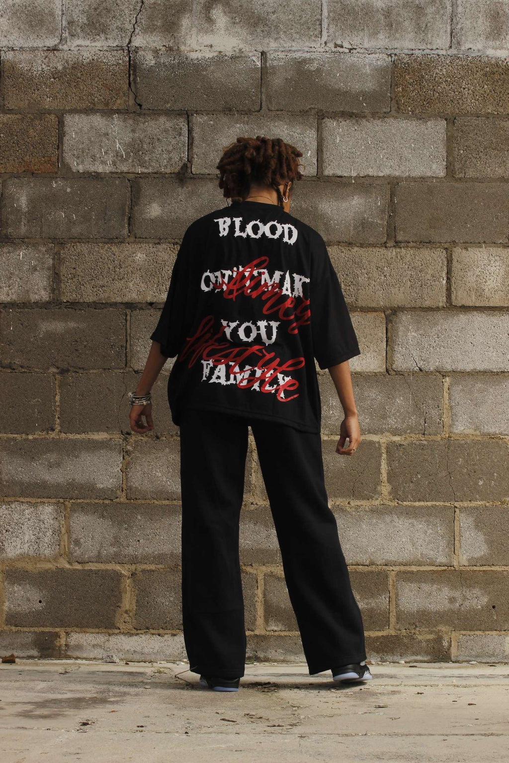 Slimes Only Cropped TEE & Flared Pants Set