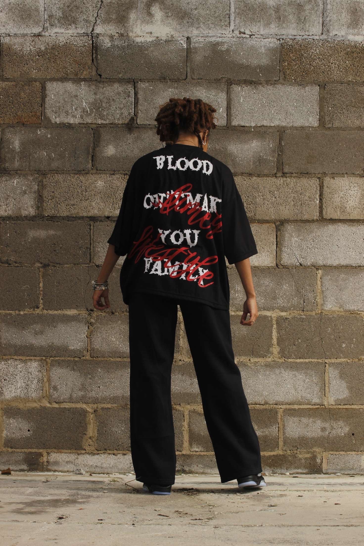 Slimes Only Cropped TEE & Flared Pants Set