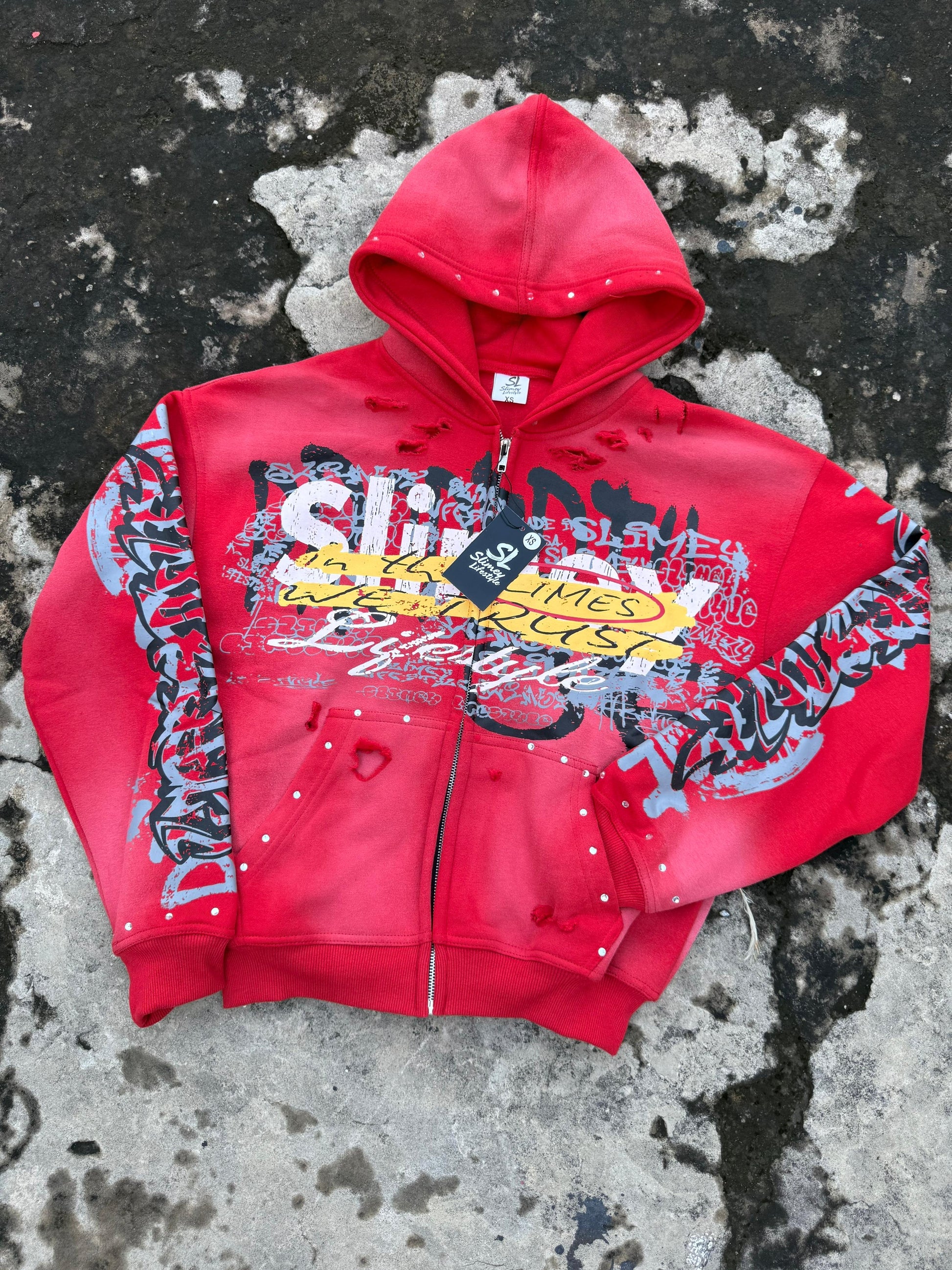 Graffiti ZipUp Hoodie