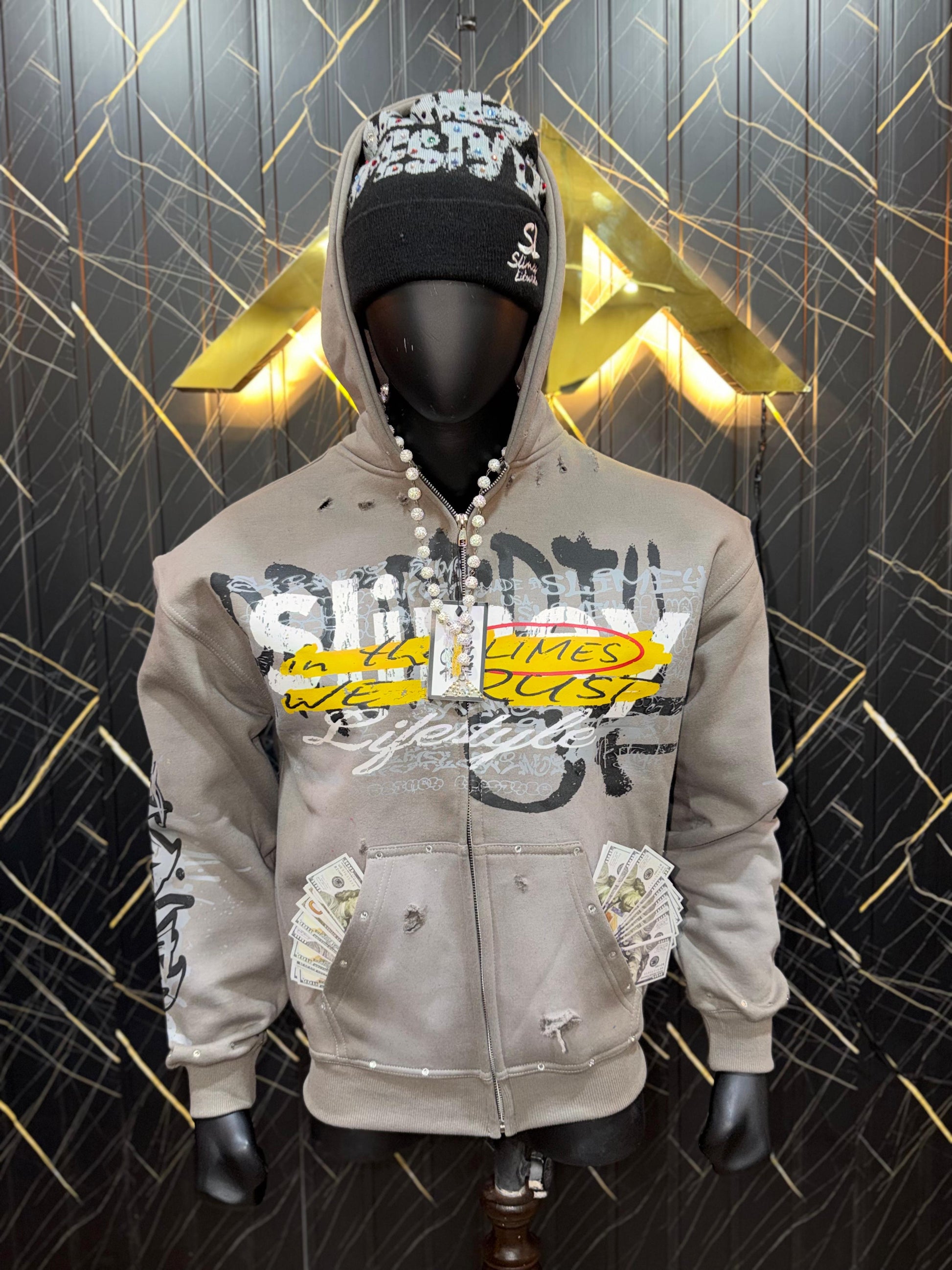 Graffiti ZipUp Hoodie