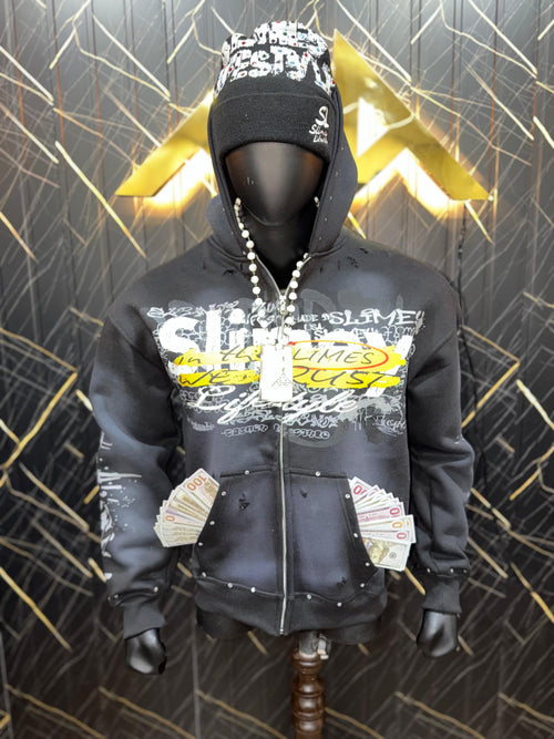 Graffiti ZipUp Hoodie