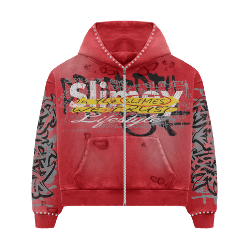 Graffiti ZipUp Hoodie
