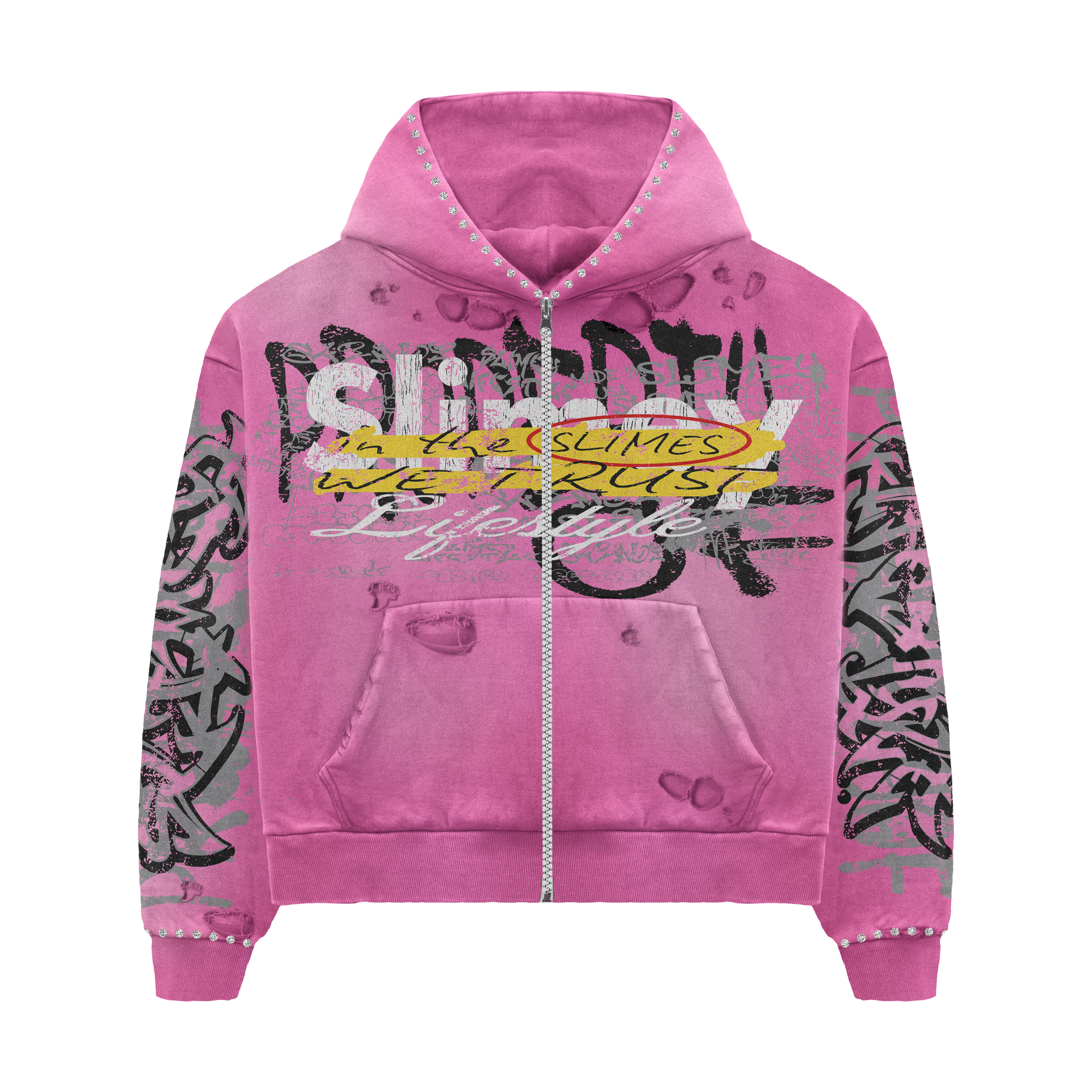 Graffiti ZipUp Hoodie