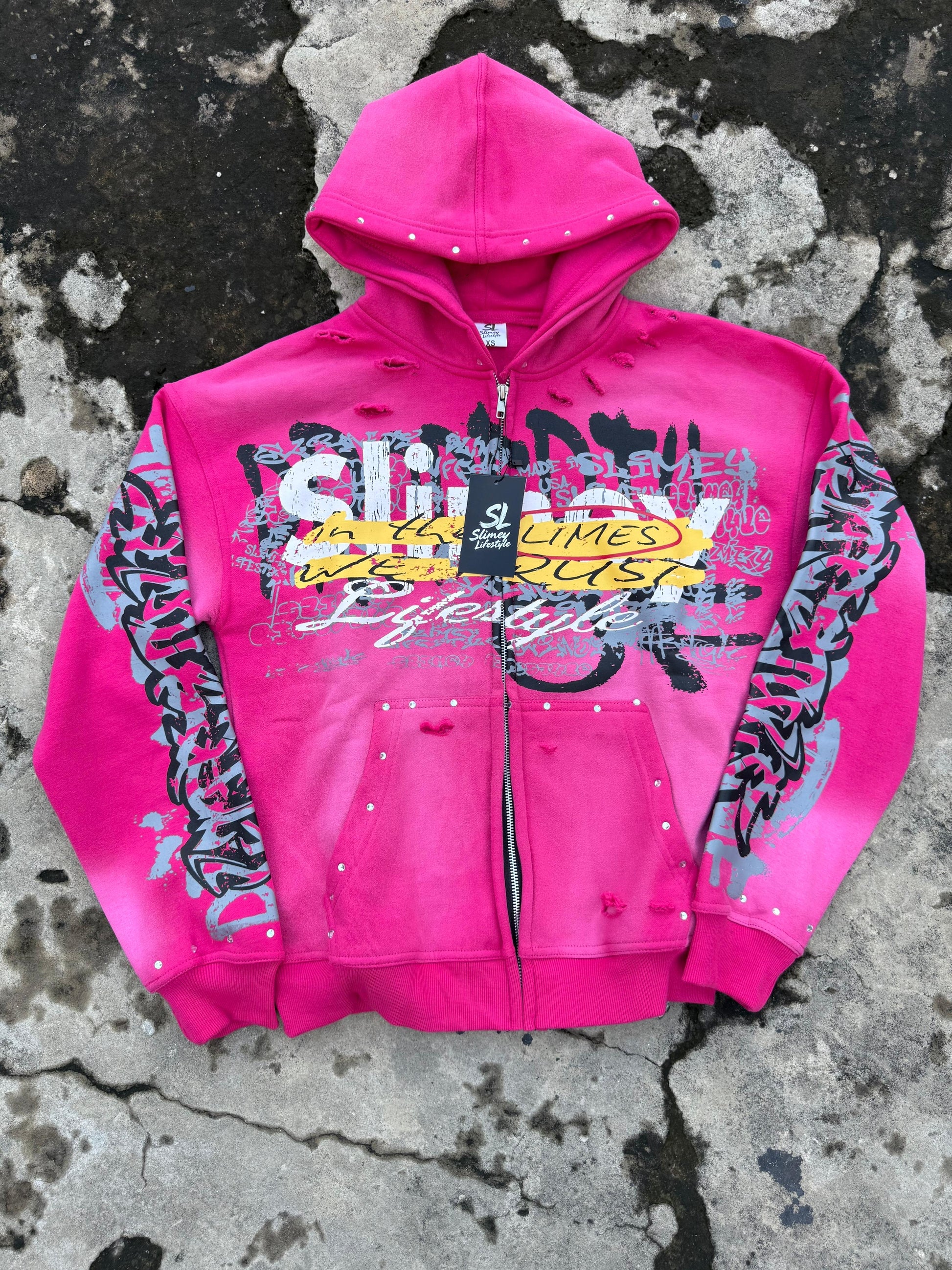 Graffiti ZipUp Hoodie