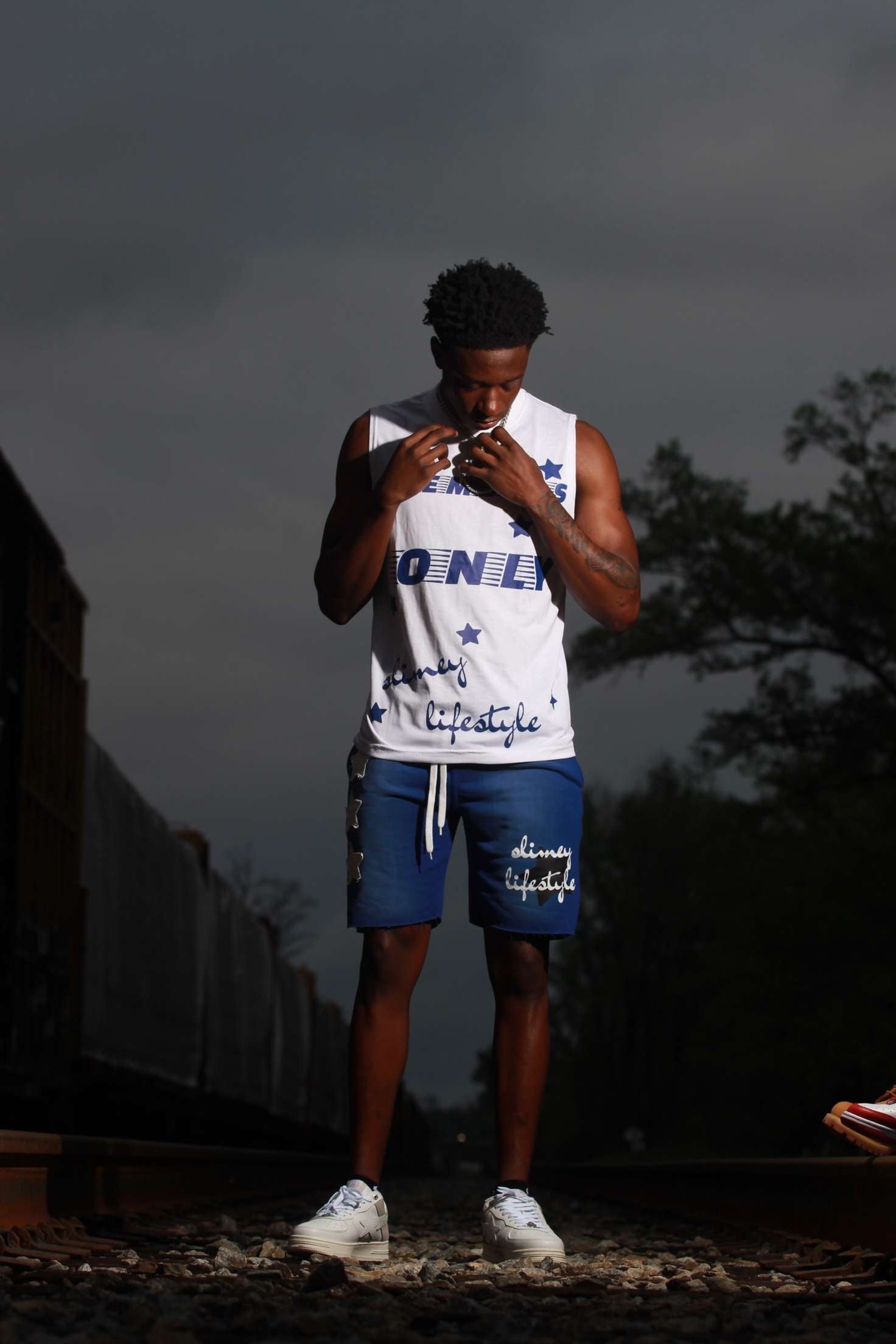 Members Only Shorts Set